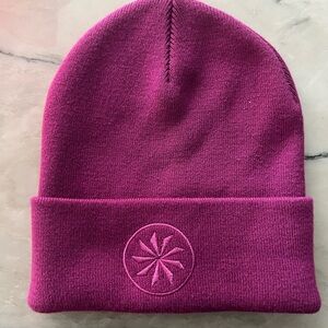 Athleta Pink Beanie Hat